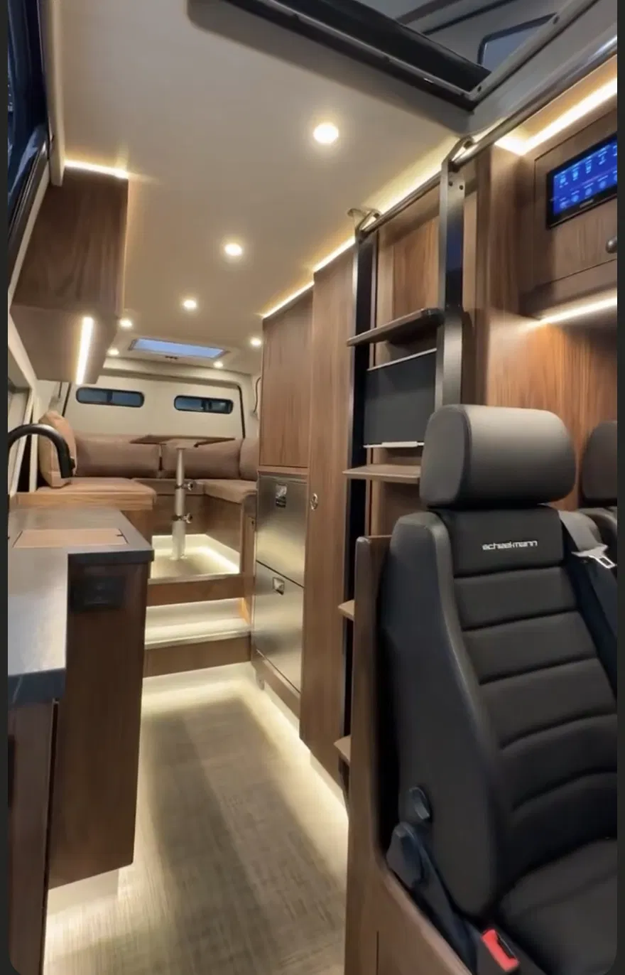 Amigo Vans premium camper van interior